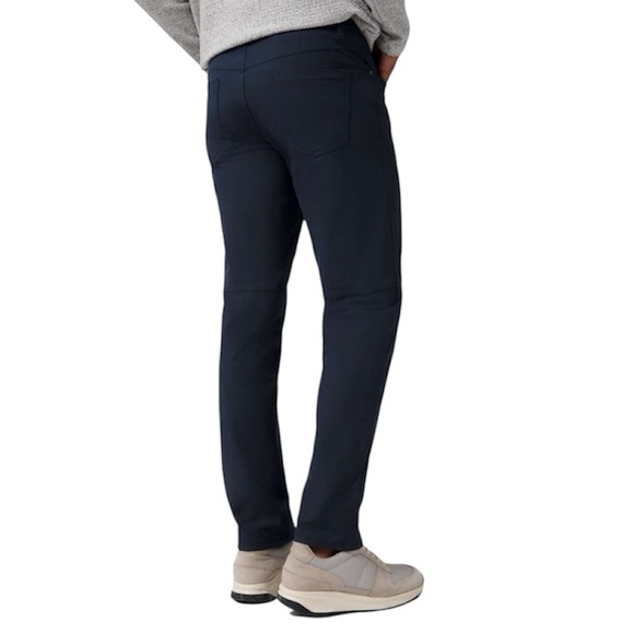 Lululemon Warpstreme Slim Fit Pants Size 31x26 Black Stretch Golf Performance - Picture 2 of 15